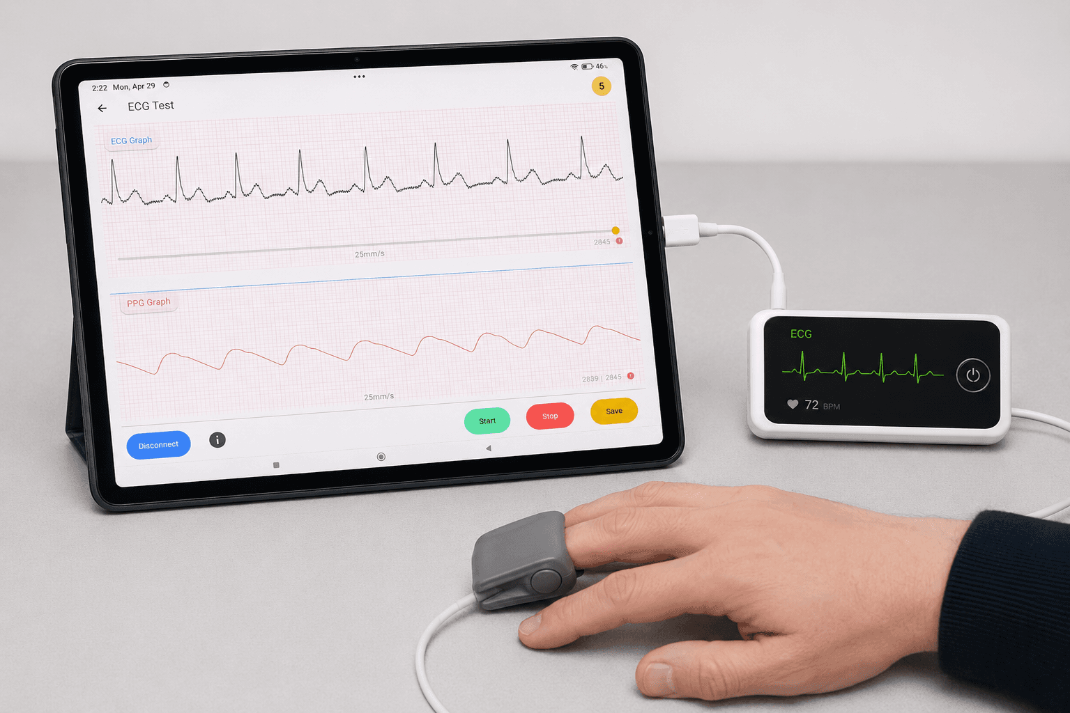 ECG Data Collection App