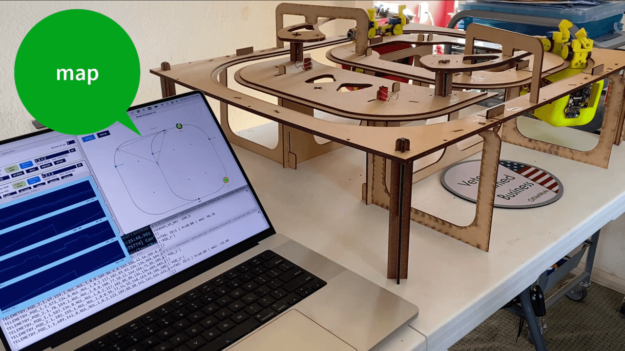 JPods Scale Model